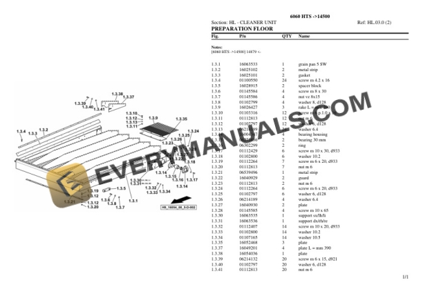 Deutz-Fahr 6060 HTS (14500) Tractor Parts Catalog PDF 7 Deutz-Fahr 6060 HTS (14500) Tractor Parts Catalog PDF - Image 5