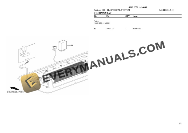 Deutz-Fahr 6060 HTS (16001) Tractor Parts Catalog PDF 6 Deutz-Fahr 6060 HTS (16001) Tractor Parts Catalog PDF - Image 4