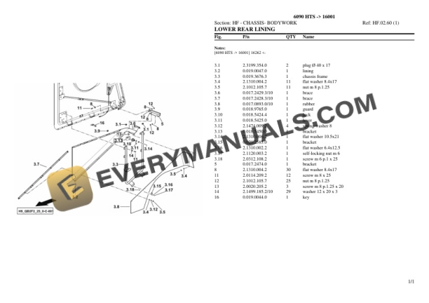 Deutz-Fahr 6090 HTS (16001) Tractor Parts Catalog PDF 5 Deutz-Fahr 6090 HTS (16001) Tractor Parts Catalog PDF - Image 3