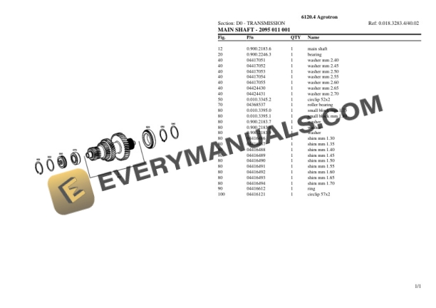 Deutz-Fahr 6120.4 Agrotron Tractor Parts Catalog PDF 4 Deutz-Fahr 6120.4 Agrotron Tractor Parts Catalog PDF - Image 2