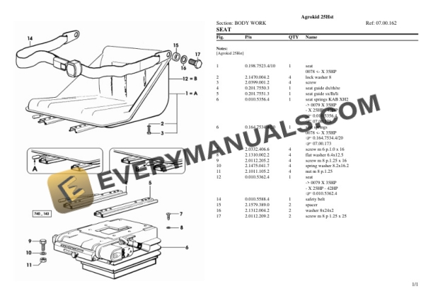 Deutz-Fahr Agrokid 25Hst Tractor Parts Catalog PDF 6 Deutz-Fahr Agrokid 25Hst Tractor Parts Catalog PDF - Image 4