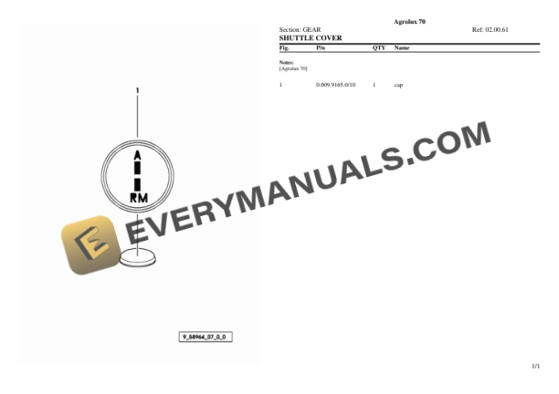 Deutz-Fahr Agrolux 70 Tractor Parts Catalog PDF 5 Deutz-Fahr Agrolux 70 Tractor Parts Catalog PDF - Image 3