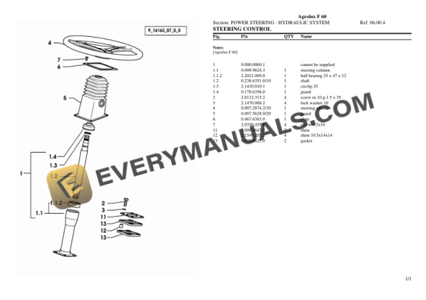 Deutz-Fahr Agrolux F 60 Tractor Parts Catalog PDF-4