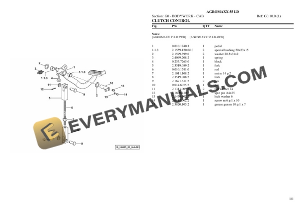Deutz-Fahr AGROMAXX 55 LD Tractor Parts Catalog PDF 6 Deutz-Fahr AGROMAXX 55 LD Tractor Parts Catalog PDF - Image 4
