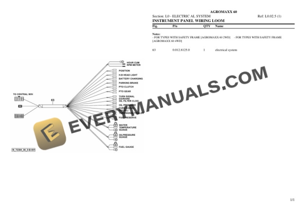 Deutz-Fahr AGROMAXX 60 Tractor Parts Catalog PDF 7 Deutz-Fahr AGROMAXX 60 Tractor Parts Catalog PDF - Image 5
