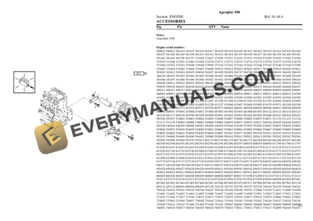 Deutz-Fahr Agroplus 100 Tractor Parts Catalog PDF-4