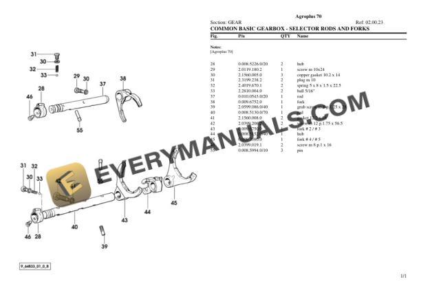 Deutz-Fahr Agroplus 70 Tractor Parts Catalog PDF 5 Deutz-Fahr Agroplus 70 Tractor Parts Catalog PDF - Image 3