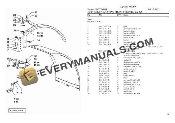 Deutz-Fahr Agroplus 95 NEW Tractor Parts Catalog PDF-2