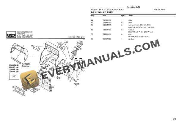 Deutz-Fahr AgroStar 6.31 Tractor Parts Catalog PDF 7 Deutz-Fahr AgroStar 6.31 Tractor Parts Catalog PDF - Image 5