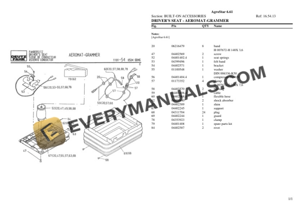 Deutz-Fahr AgroStar 6.61 Tractor Parts Catalog PDF 7 Deutz-Fahr AgroStar 6.61 Tractor Parts Catalog PDF - Image 5