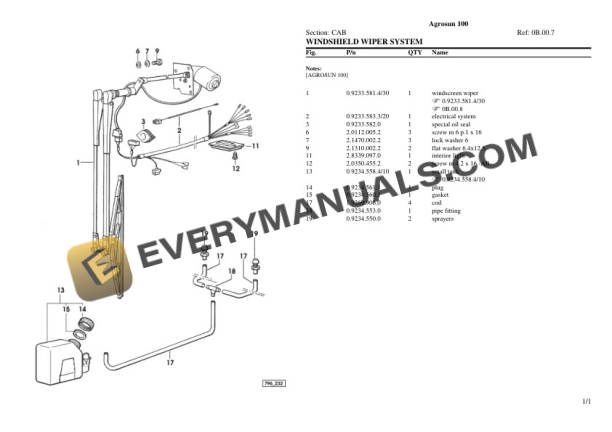 Deutz-Fahr Agrosun 100 Tractor Parts Catalog PDF 7 Deutz-Fahr Agrosun 100 Tractor Parts Catalog PDF-5