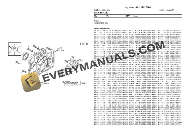 Deutz-Fahr Agrotron 106 (8012 2000) Tractor Parts Catalog PDF 5 Deutz-Fahr Agrotron 106 (8012 2000) Tractor Parts Catalog PDF-3