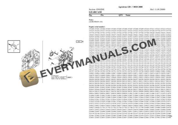 Deutz-Fahr Agrotron 120 (8018 2000) Tractor Parts Catalog PDF-3
