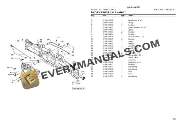 Deutz-Fahr Agrotron 180 Tractor Parts Catalog PDF 6 Deutz-Fahr Agrotron 180 Tractor Parts Catalog PDF - Image 4