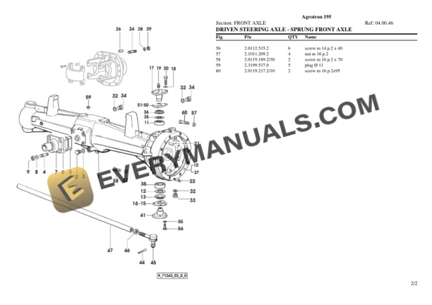Deutz-Fahr Agrotron 195 Tractor Parts Catalog PDF 5 Deutz-Fahr Agrotron 195 Tractor Parts Catalog PDF - Image 3