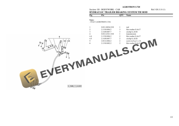 Deutz-Fahr AGROTRON L720 Tractor Parts Catalog PDF 6 Deutz-Fahr AGROTRON L720 Tractor Parts Catalog PDF - Image 4