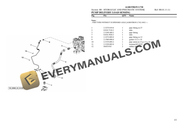 Deutz-Fahr AGROTRON L730 Tractor Parts Catalog PDF 6 Deutz-Fahr AGROTRON L730 Tractor Parts Catalog PDF - Image 4