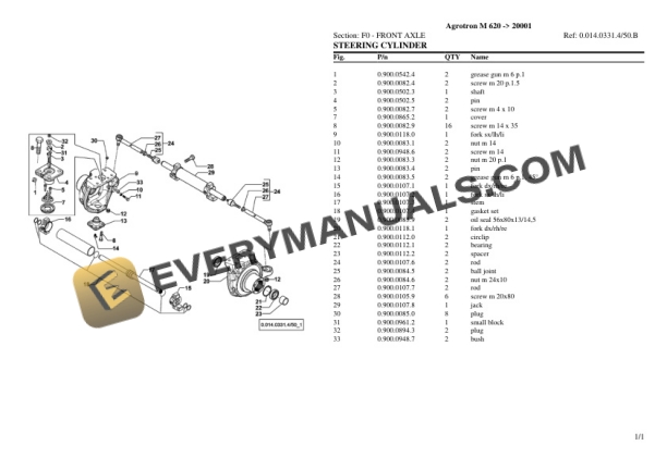 Deutz-Fahr Agrotron M 620 (20001) Tractor Parts Catalog PDF 5 Deutz-Fahr Agrotron M 620 (20001) Tractor Parts Catalog PDF - Image 3