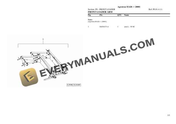 Deutz-Fahr Agrotron M 620 (20001) Tractor Parts Catalog PDF 7 Deutz-Fahr Agrotron M 620 (20001) Tractor Parts Catalog PDF - Image 5