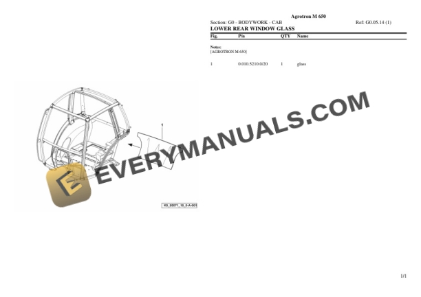 Deutz-Fahr Agrotron M 650 Tractor Parts Catalog PDF 5 Deutz-Fahr Agrotron M 650 Tractor Parts Catalog PDF - Image 3