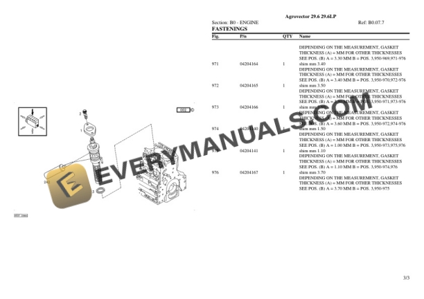 Deutz-Fahr Agrovector 29.6 29.6LP Tractor Parts Catalog PDF 7 Deutz-Fahr Agrovector 29.6 29.6LP Tractor Parts Catalog PDF - Image 5