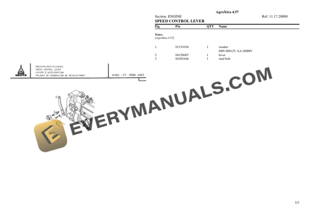 Deutz-Fahr AgroXtra 4.57 Tractor Parts Catalog PDF 4 Deutz-Fahr AgroXtra 4.57 Tractor Parts Catalog PDF - Image 2