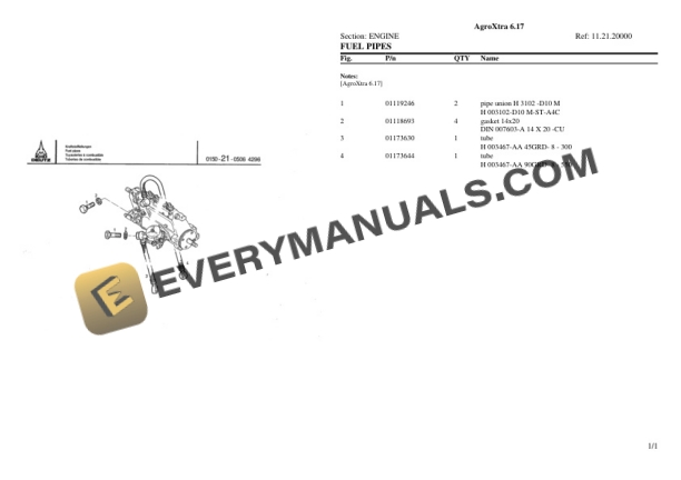 Deutz-Fahr AgroXtra 6.17 Tractor Parts Catalog PDF 4 Deutz-Fahr AgroXtra 6.17 Tractor Parts Catalog PDF - Image 2