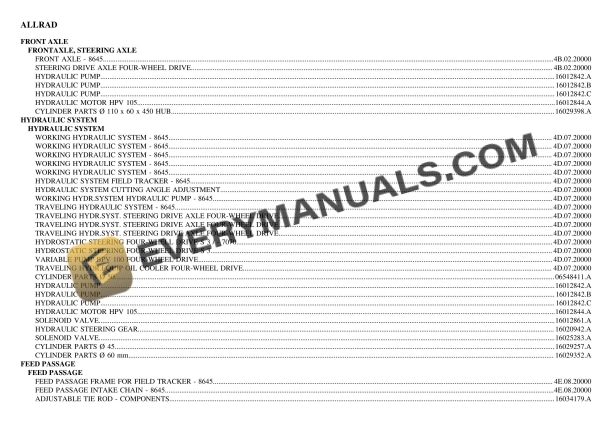 deutz fahr allrad tractor parts catalog pdf 1