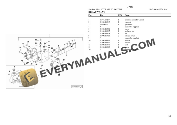 Deutz-Fahr C 7206 Tractor Parts Catalog PDF 5 Deutz-Fahr C 7206 Tractor Parts Catalog PDF - Image 3