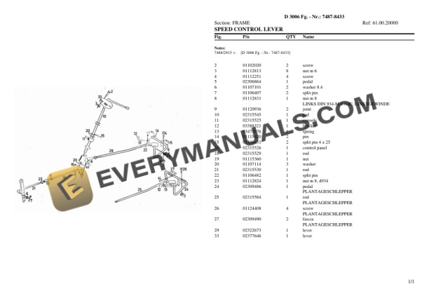 Deutz-Fahr D 3006 (7487-8433) Tractor Parts Catalog PDF-4