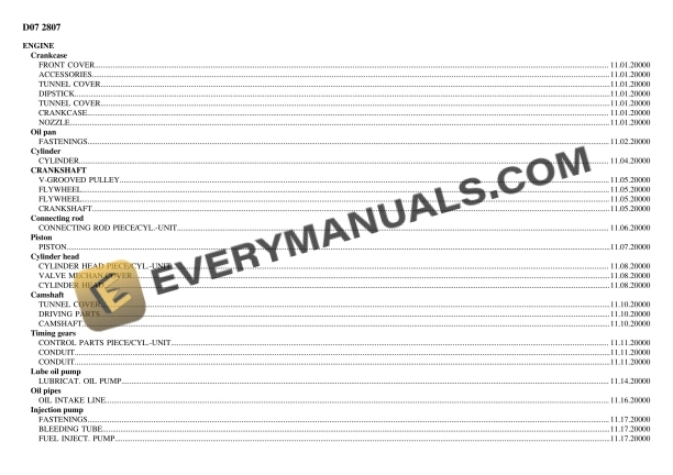 deutz fahr d07 2807 tractor parts catalog pdf 1