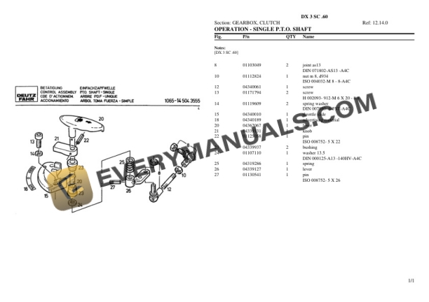 Deutz-Fahr DX 3 SC .60 Tractor Parts Catalog PDF 5 Deutz-Fahr DX 3 SC .60 Tractor Parts Catalog PDF - Image 3