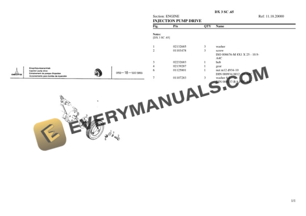 Deutz-Fahr DX 3 SC .65 Tractor Parts Catalog PDF 4 Deutz-Fahr DX 3 SC .65 Tractor Parts Catalog PDF - Image 2