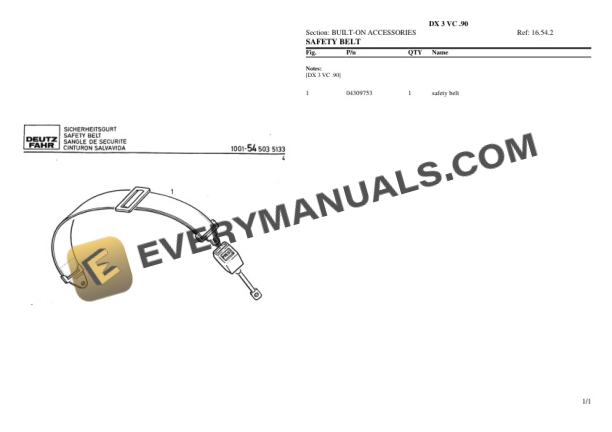 Deutz-Fahr DX 3 VC .90 Tractor Parts Catalog PDF 7 Deutz-Fahr DX 3 VC .90 Tractor Parts Catalog PDF - Image 5