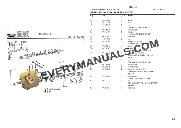Deutz-Fahr DX 4 .10 Tractor Parts Catalog PDF 6 Deutz-Fahr DX 4 .10 Tractor Parts Catalog PDF - Image 4