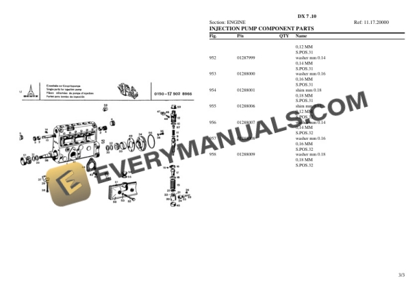 Deutz-Fahr DX 7 .10 Tractor Parts Catalog PDF 4 Deutz-Fahr DX 7 .10 Tractor Parts Catalog PDF - Image 2