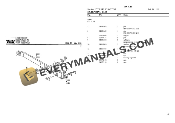 Deutz-Fahr DX 7 .10 Tractor Parts Catalog PDF 6 Deutz-Fahr DX 7 .10 Tractor Parts Catalog PDF - Image 4