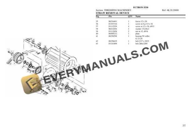 Deutz-Fahr ECTRON 5530 Tractor Parts Catalog PDF 7 Deutz-Fahr ECTRON 5530 Tractor Parts Catalog PDF - Image 5