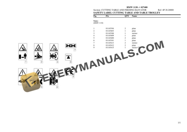 Deutz-Fahr HMW 1130 (027408) Tractor Parts Catalog PDF 4 Deutz-Fahr HMW 1130 (027408) Tractor Parts Catalog PDF-2