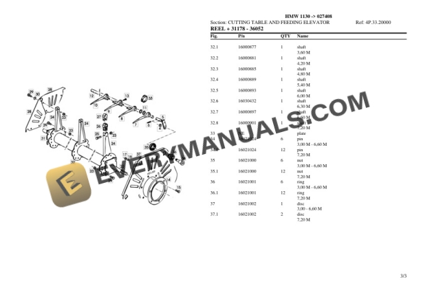 Deutz-Fahr HMW 1130 (027408) Tractor Parts Catalog PDF 7 Deutz-Fahr HMW 1130 (027408) Tractor Parts Catalog PDF-5