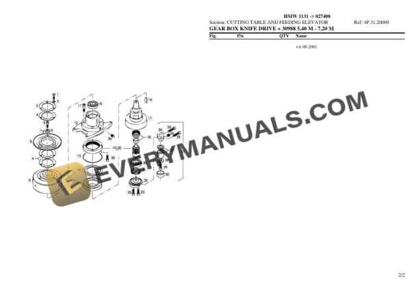 Deutz-Fahr HMW 1131 (027408) Tractor Parts Catalog PDF 5 Deutz-Fahr HMW 1131 (027408) Tractor Parts Catalog PDF-3