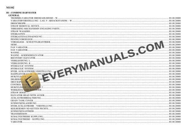 deutz fahr m1102 tractor parts catalog pdf 1