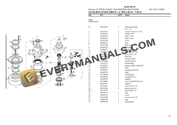 Deutz-Fahr RAPS RVM Tractor Parts Catalog PDF-2