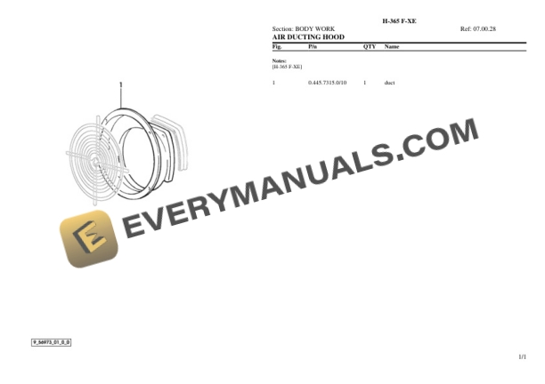Hurlimann H-365 F-XE Tractor Parts Catalog PDF-4