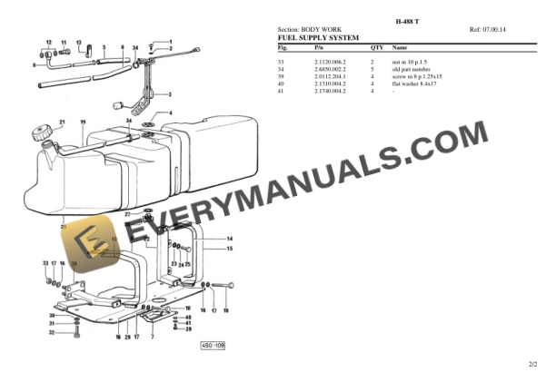 Hurlimann H-488 T Tractor Parts Catalog PDF 6 Hurlimann H-488 T Tractor Parts Catalog PDF-4