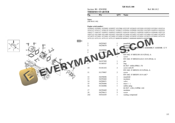 Hurlimann XB MAX 100 Tractor Parts Catalog PDF 4 Hurlimann XB MAX 100 Tractor Parts Catalog PDF - Image 2