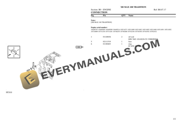 Hurlimann XB MAX 100 TRADITION Tractor Parts Catalog PDF 4 Hurlimann XB MAX 100 TRADITION Tractor Parts Catalog PDF - Image 2