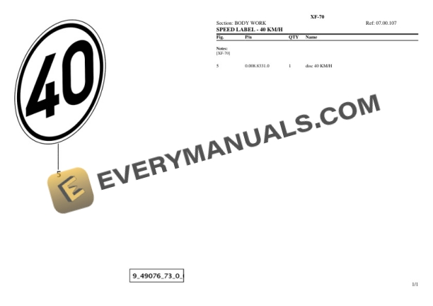 Hurlimann XF-70 Tractor Parts Catalog PDF 6 Hurlimann XF-70 Tractor Parts Catalog PDF-4