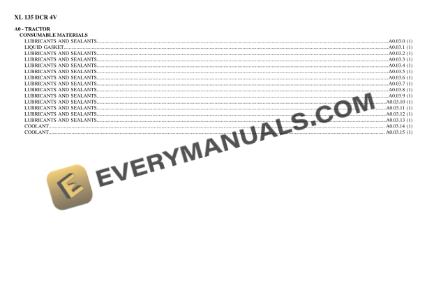 hurlimann xl 135 dcr 4v tractor parts catalog pdf 1