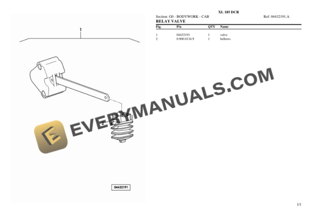 Hurlimann XL 185 DCR Tractor Parts Catalog PDF 5 Hurlimann XL 185 DCR Tractor Parts Catalog PDF - Image 3